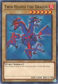 Twin-Headed Fire Dragon #PSV-EN042