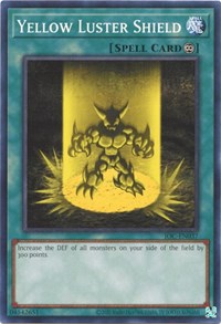Yellow Luster Shield #IOC-EN037