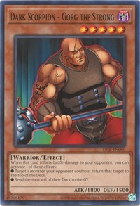 Dark Scorpion - Gorg the Strong #DCR-EN060