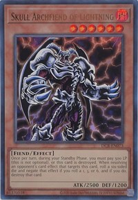 Skull Archfiend of Lightning #DCR-EN073