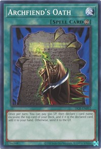 Archfiend's Oath #DCR-EN092