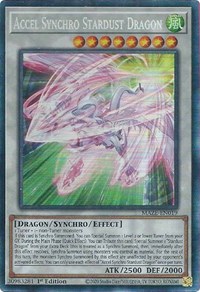 Accel Synchro Stardust Dragon (CR) #MAZE-EN019