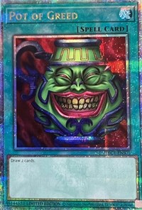 Pot of Greed (Quarter Century Secret Rare) #TBC1-ENS01