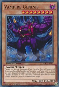 Vampire Genesis #SGX3-ENC01