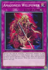 Amazoness Willpower #SGX3-END17