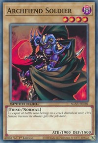 Archfiend Soldier #SGX3-ENE02