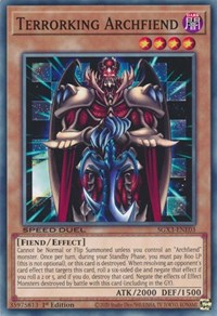 Terrorking Archfiend #SGX3-ENE03