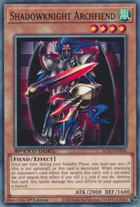 Shadowknight Archfiend #SGX3-ENE06