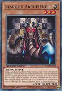 Desrook Archfiend #SGX3-ENE08