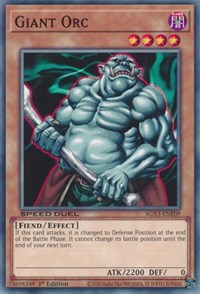 Giant Orc #SGX3-ENE09