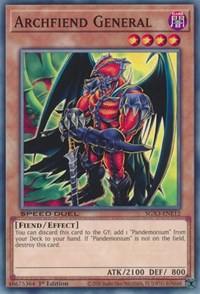 Archfiend General #SGX3-ENE12