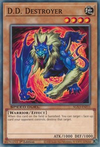 D.D. Destroyer #SGX3-ENF11