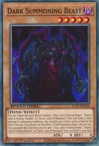 Dark Summoning Beast #SGX3-ENG04