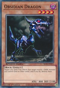Obsidian Dragon #SGX3-ENI11
