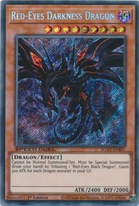Red-Eyes Darkness Dragon (Secret Rare) #SGX3-ENB01