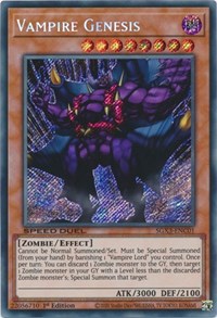 Vampire Genesis (Secret Rare) #SGX3-ENC01