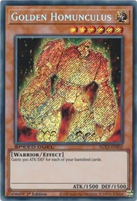 Golden Homunculus (Secret Rare) #SGX3-ENF02