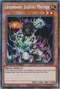 Legendary Jujitsu Master (Secret Rare) #SGX3-ENI15