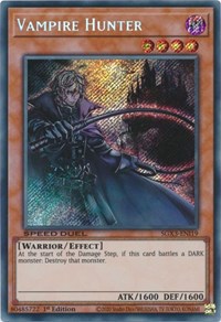Vampire Hunter (Secret Rare) #SGX3-ENI19