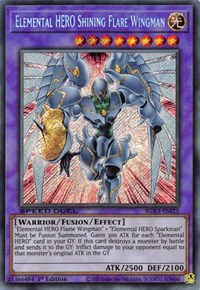 Elemental HERO Shining Flare Wingman (Secret Rare) #SGX3-ENI25