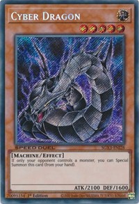 Cyber Dragon (Secret Rare) #SGX3-ENI28