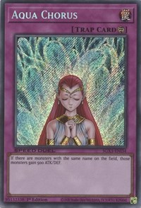 Aqua Chorus (Secret Rare) #SGX3-ENI34