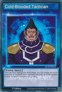 Cold-Blooded Tactician #SGX3-ENS19