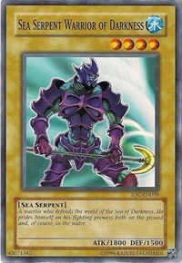 Sea Serpent Warrior of Darkness #IOC-EN059