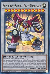 Superheavy Samurai Brave Masurawo #CYAC-EN039