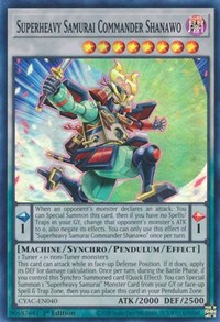 Superheavy Samurai Commander Shanawo #CYAC-EN040