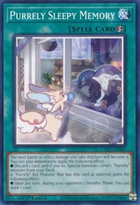 Purrely Sleepy Memory #CYAC-EN061