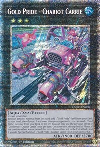 Gold Pride - Chariot Carrie (Starlight Rare) #CYAC-EN088