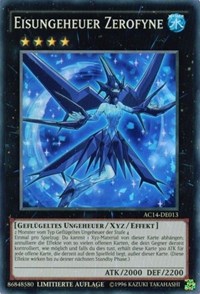 Ice Beast Zerofyne (German) - "Eisungeheuer Zerofyne" #AC14-DE013