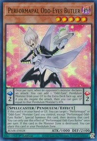 Performapal Odd-Eyes Butler #BLMR-EN028