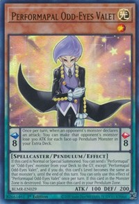 Performapal Odd-Eyes Valet #BLMR-EN029