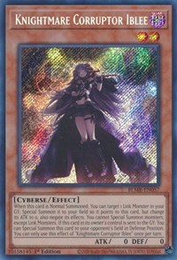 Knightmare Corruptor Iblee #BLMR-EN057