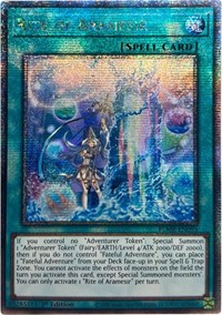 Rite of Aramesir (Quarter Century Secret Rare) #BLMR-EN093
