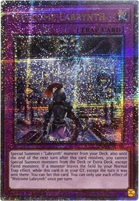 Welcome Labrynth (Quarter Century Secret Rare) #BLMR-EN102