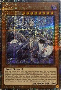 Lady Labrynth of the Silver Castle (Quarter Century Secret Rare) #BLMR-EN104
