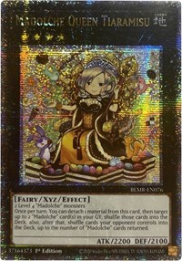 Madolche Queen Tiaramisu (Quarter Century Secret Rare) #BLMR-EN076
