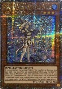 Water Enchantress of the Temple (Quarter Century Secret Rare) #BLMR-EN065