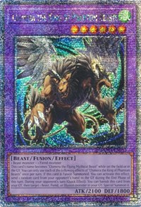 Chimera the King of Phantom Beasts (Quarter Century Secret Rare) #DUNE-EN033