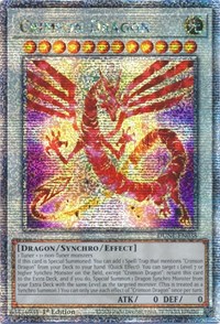 Crimson Dragon (Quarter Century Secret Rare) #DUNE-EN038