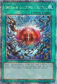 Sinful Spoils of Subversion - Snake-Eye (Quarter Century Secret Rare) #DUNE-EN060