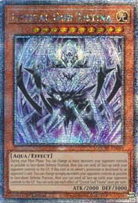 Crystal God Tistina (Quarter Century Secret Rare) #DUNE-EN089
