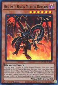 Red-Eyes Black Meteor Dragon #DUNE-EN095