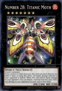 Number 28: Titanic Moth #OP22-EN020