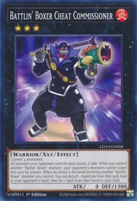Battlin' Boxer Cheat Commissioner #LD10-EN058