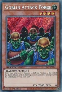 Goblin Attack Force (Secret Rare) #SBC1-ENI06