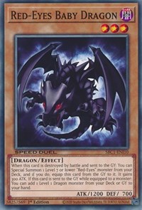 Red-Eyes Baby Dragon #SBC1-ENI10